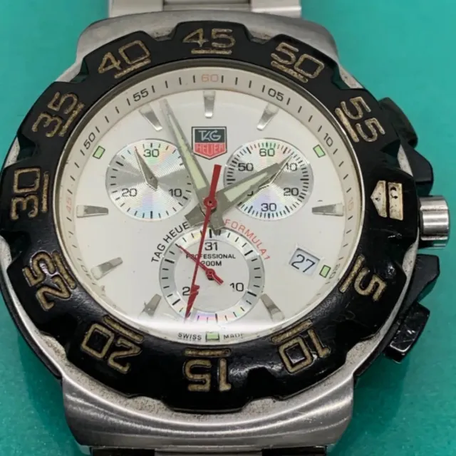 TAG Heuer Formula 1 White Men's Watch CAC11110 240213T
