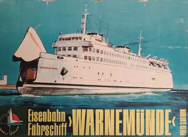 Eisenbahn-Fährschiff Warnemünde - 1:200