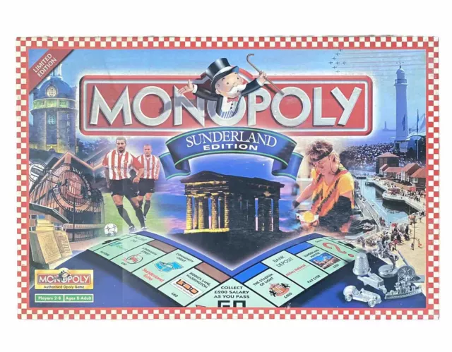 Sunderland Edition Monopoly Box Complete Rare (New - other)