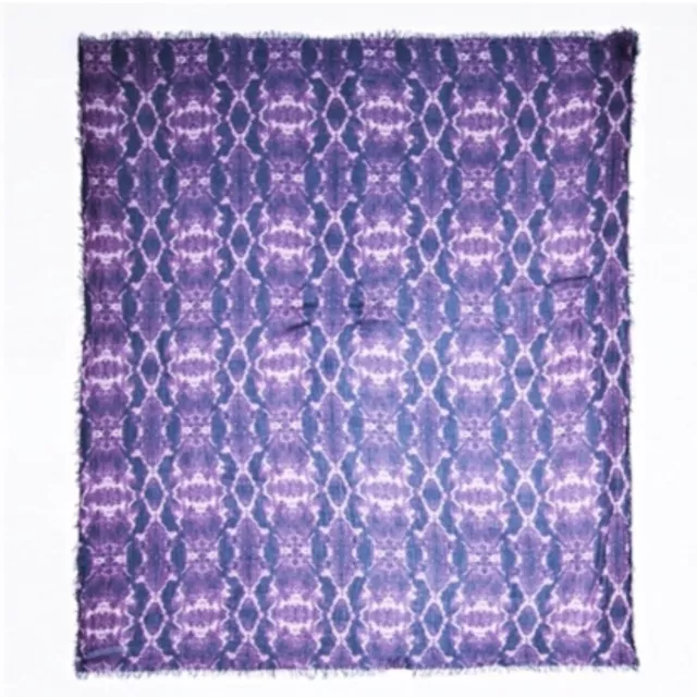 SUPER PROMO Foulard ZADIG & VOLTAIRE Femme Violet Neuf Authentique