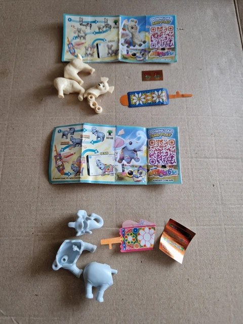 Serie Complète Shrek 4 (De265-De273) + 9 Cartes - Kinder Joy Italie 2010 - NEUF