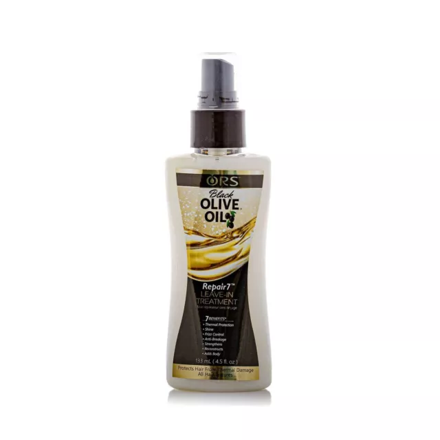 (21,05€/100ml) ORS Black Olive Oil Repair7 Leave-In Treatment Oil 4oz 133ml Haar