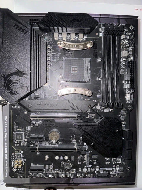 Used MSI MPG B550 GAMING PLUS ATX Motherboard for AMD Ryzen 5 5600G