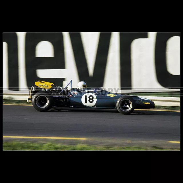 Photo A.008807 JACK BRABHAM GP F1 1970 FORMULE 1 GRAND PRIX