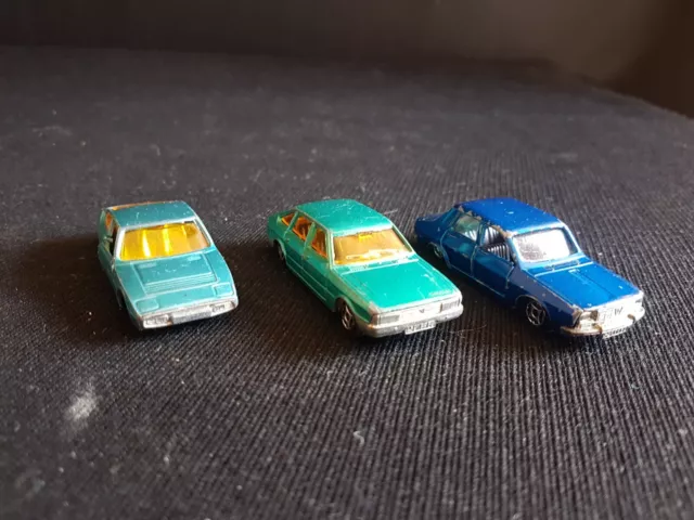 Lot De 3 NOREV Mini Jet - Renault 12 Simca 1308gt Matra Simca Bagheera