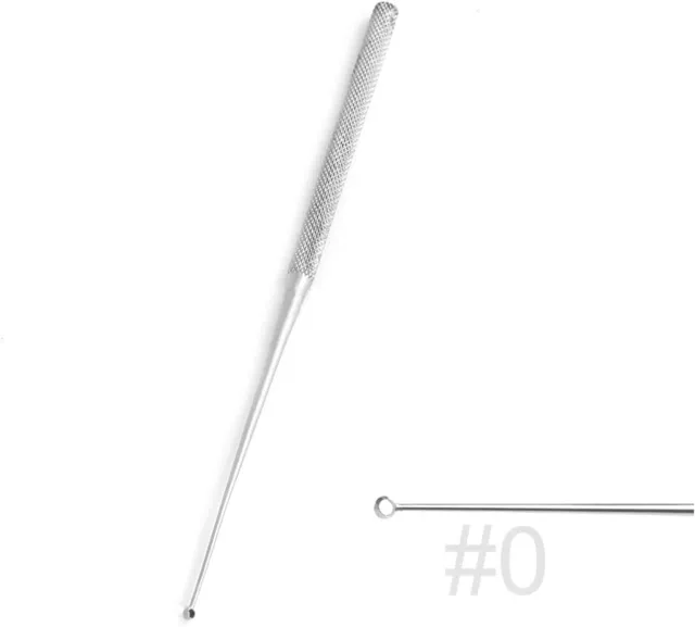 Buck Ear Curette Sharp #0 Dental Surgical Instruments