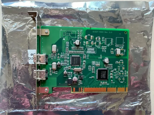 Two Port Texas Instruments based PCI Firewire Card