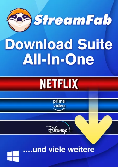 StreamFab All-In-One Downloader 2 Jahre Vollversion Garantie Download