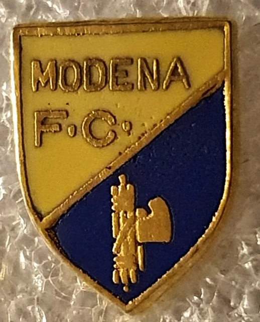distintivo calcio football Modena con spilla