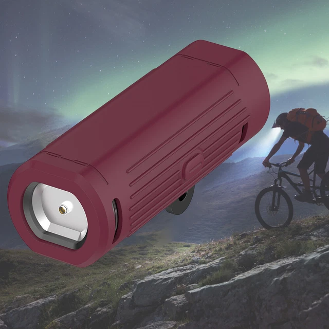 NEW Silicone Smart Car Lights Protective Cover for Varia UT800 (Wine Red)