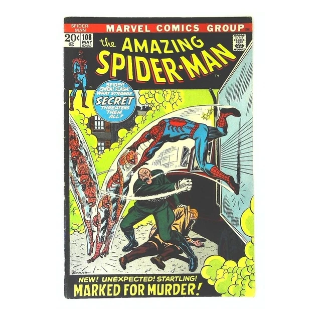 Amazing Spider-Man (1963 series) #108 in Fine + condition. Marvel comics [z}