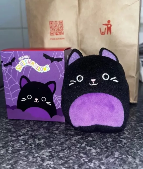 SQUISHMALLOWS MCDONALD'S HALLOWEEN Happy Meal Toy *Autumn The Cat Boxed