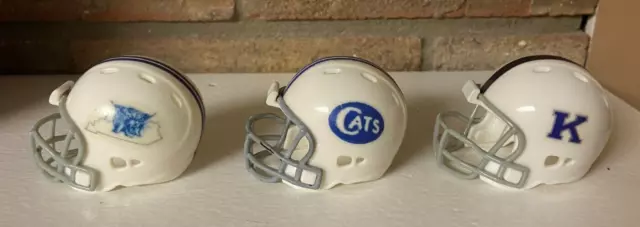 UK Custom Kentucky Wildcats Football Pocket Pro Helmets (3)