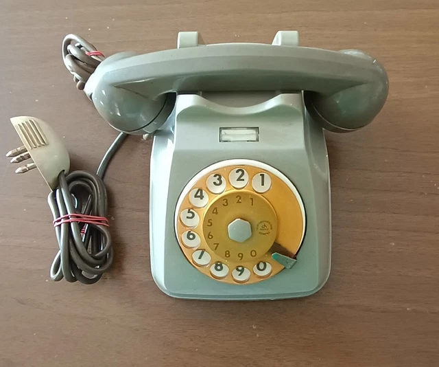 Telefono A Disco SIP Auso Siemens vintage anni 70 leggi descrizione