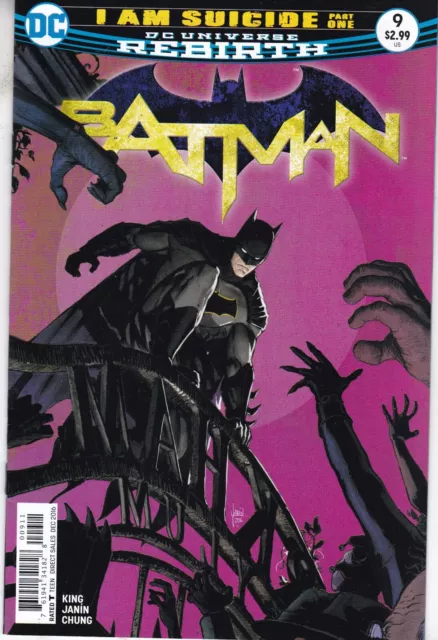 Dc Comics Batman Vol. 3 #9 December 2016 Fast P&P Same Day Dispatch