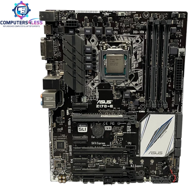 ASUS H110M-R MOTHERBOARD LGA1151 Intel H110 Chipset mATX i5 7600 3 ...
