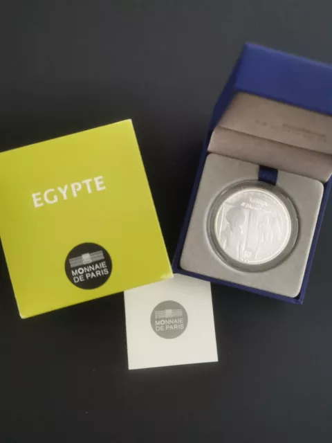 Frankreich 10 Euro 2012 Egypte Temple d'Abou-Simbel Monnaie de Paris, BE,