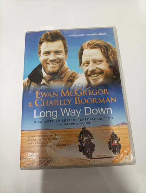 LONG WAY DOWN: Complete TV Series (DVD, 3-Disc Set) Ewan McGregor