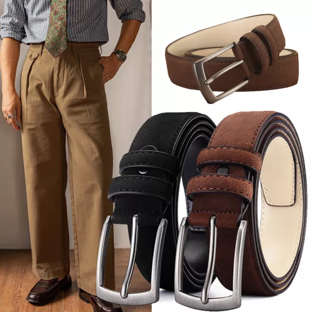 Cintura a spina cintura uomo cintura in camoscio marche di alta qualità - ❥