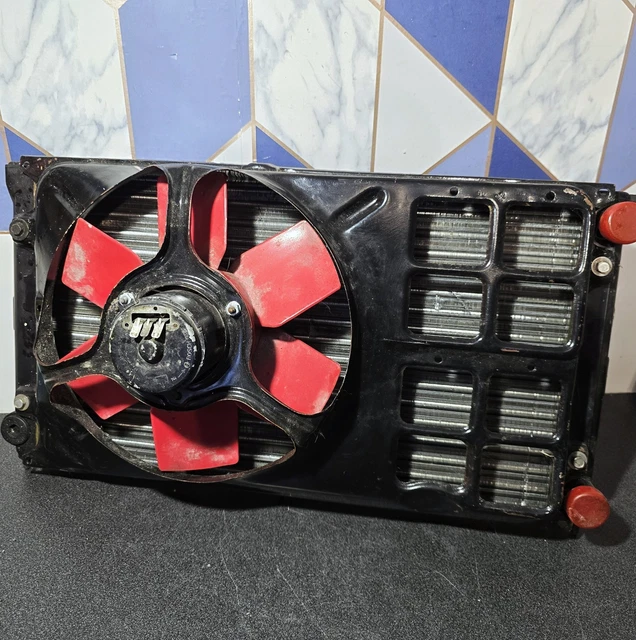 V Raticator VW GOLF JETTA MK1 & MK2 8v Radiator Fan, Cowling Shroud & Radiator ...
