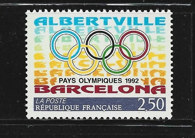 FRANCIA. AÑO 1992. Tema FRANCIA Y ESPAÑA, PAISES OLIMPICOS 1992. EUR