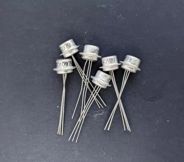 P401 Vintage GT308 2N1854, 2N2048  PNP Germanium Transistors NEW, 6pcs Military