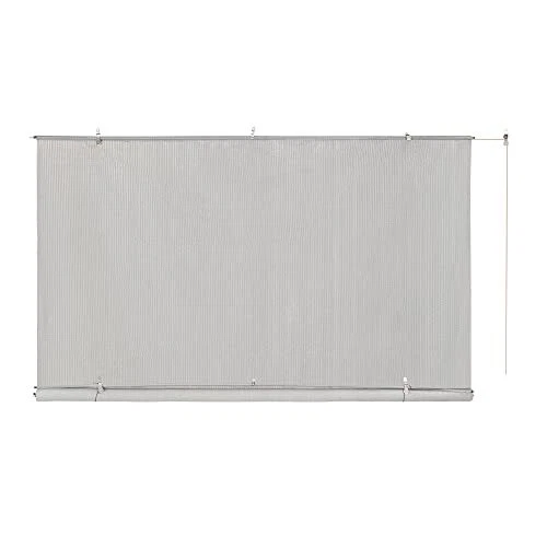 PHI VILLA Outdoor Roll up 8ft × 8ft Blinds Shade Roller Shade Pull up Down Pr...