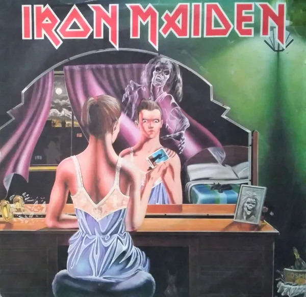 Iron Maiden - Twilight Zone / Wrathchild - Used Vinyl Record 7 - G2508z