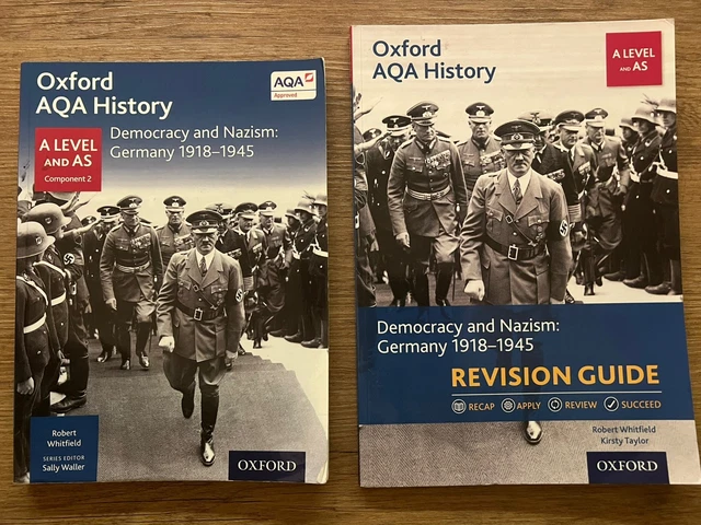 OXFORD AQA HISTORY for A Level: Democracy and Nazism: Germany 1918-1945 ...