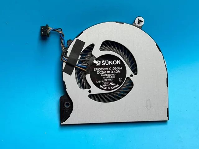 ✔️ Ventilateur de refroidissement pour dissipateur thermique HP EliteBook...