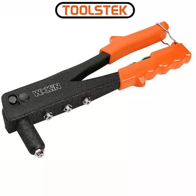 Wokin Rivet Gun 10'' Single Hand Blind Riveter Riveting Tool Riveter Gun Hand