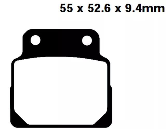 FA122 Blackstuff Plaquettes de Frein