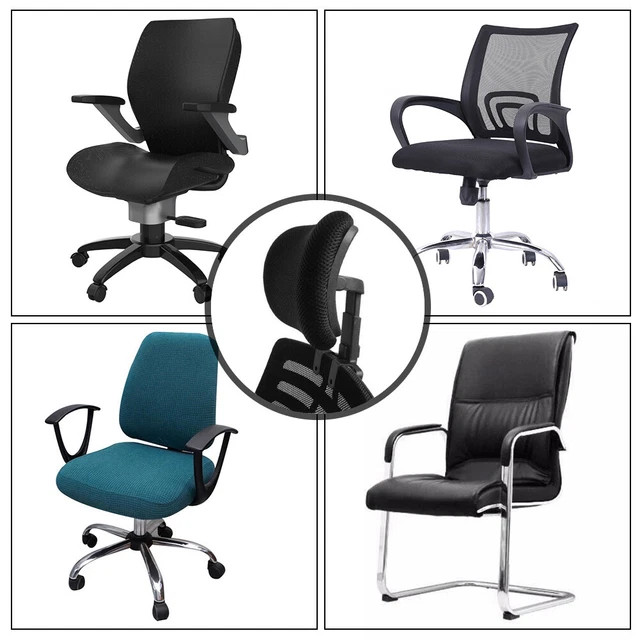 Durable Office Chair Headrest Head Pillow With Screw Pack Universal Attachment