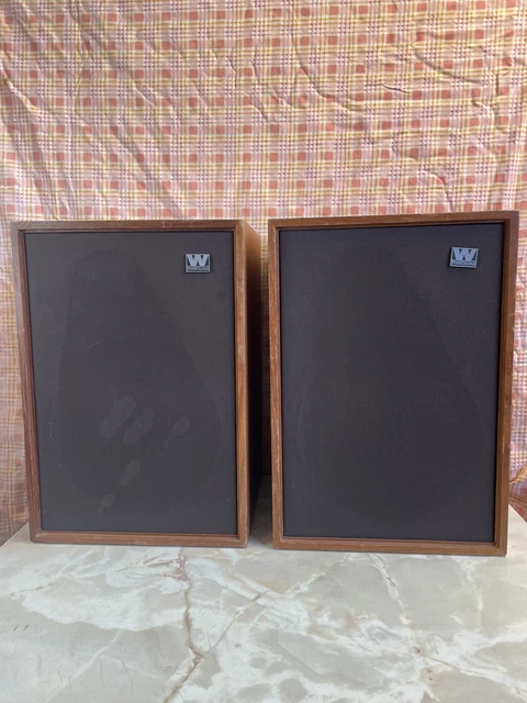 WHARFEDALE DENTON XP Bookshelf Speaker Pair in Used Working