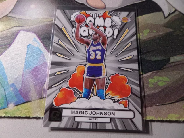 Magic Johnson 2023-24 Donruss Bomb Squad Insert #20 Lakers Superstar 2 Lot HOF