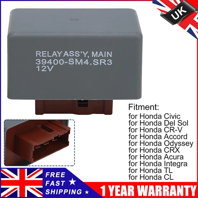 FUEL PUMP MAIN Relay for Honda Civic Integra CRV Accord 39400SR3003