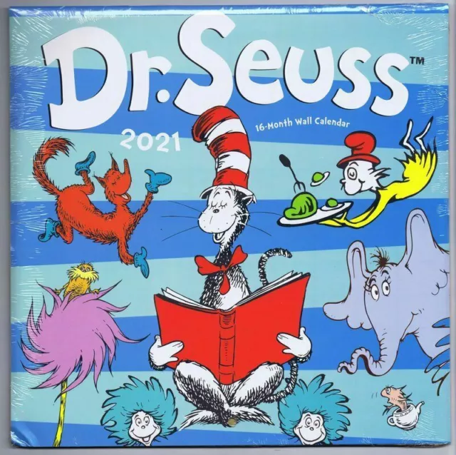 Dr Seuss 16 Month Calendar 2025 Ally Lulita