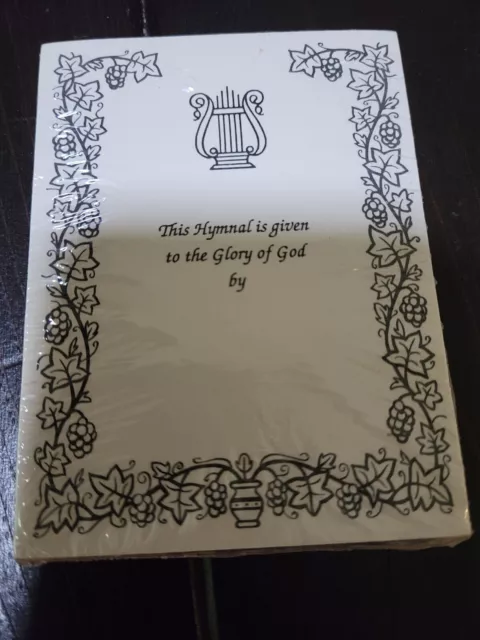 Vintage Lot /Package Church Hymnal Bookplates Labels "given to the Glory of God"