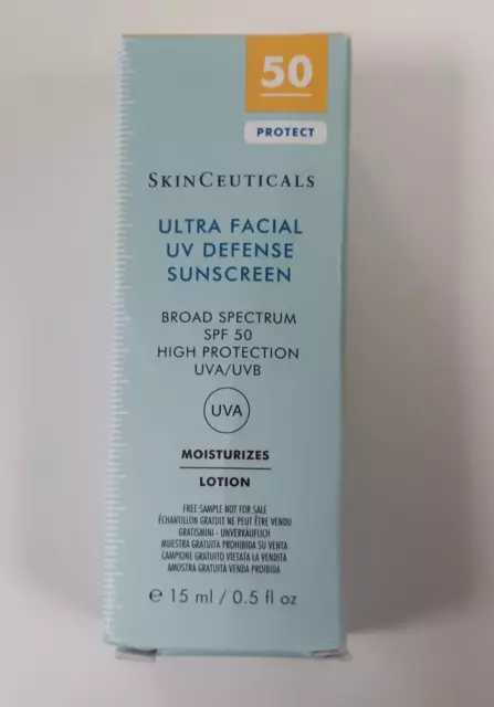 SkinCeuticals Ultra Facial UV Defense SPF 50 PROTECT protection solaire 15 ml