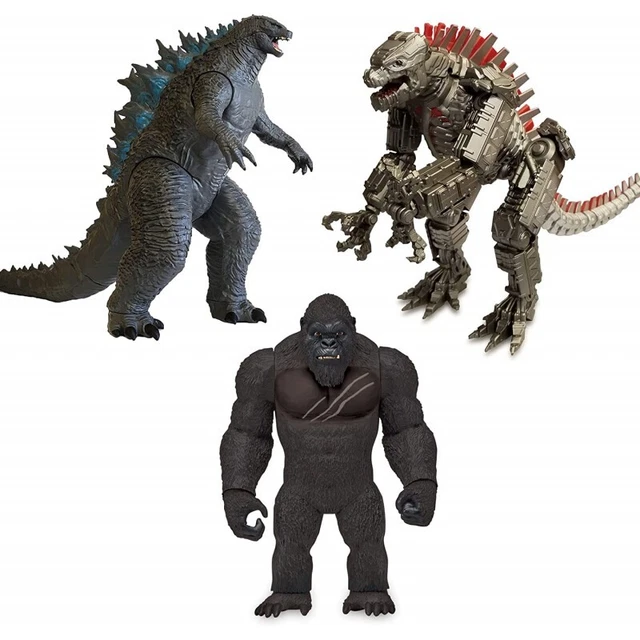 Giochi Preziosi Godzilla Per Kong Il Nuovo Impero - Kong Gigante 35 cm Articolato, Altamente Dettagliato Con Luci Suoni E Funzione Sferra Colpi, Per