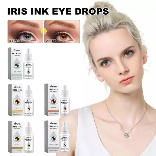 Gocce oculari IrisInk che cambiano colore, colliri IrisInk che cambiano colore occhi si illuminano