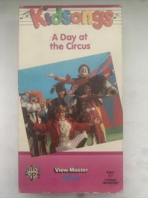 KIDSONGS A DAY At The Circus VHS 1987 - TESTED WORKS EUR 3,04 - PicClick FR