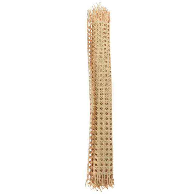 Natural Weave Ratán Caña Gurting Material Mimbre Caña Malla de ratán para