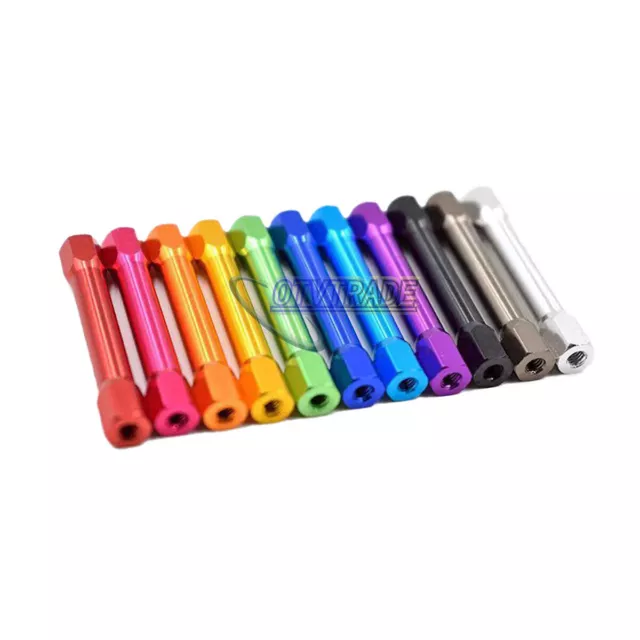1PC M3 25~45mm Colorful Aluminum Alloy Hex Aluminum Standoff Spacer Column