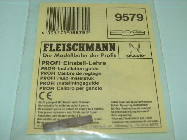 Aiguillage électrique Fleischmann Picolo 9167 – Voie N 1/160 Décalée Droite