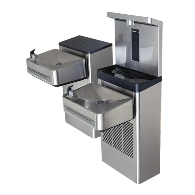 Haws 1212SF Wall Mounted Drinking Fountain - Stainless Steel