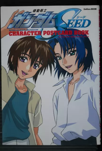 Libro de postales de personajes Mobile Suit Gundam SEED - de JAPÓN