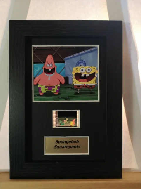 Spongebob Squarepants 6" x 4" Genuine 35mm Film Cell Display Framed or Unframed