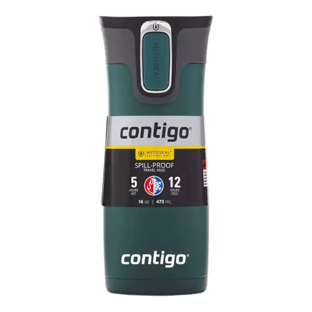Contigo AUTOSEAL West Loop Vacuum-Insulated Stainless Steel 16 oz. Travel Mug