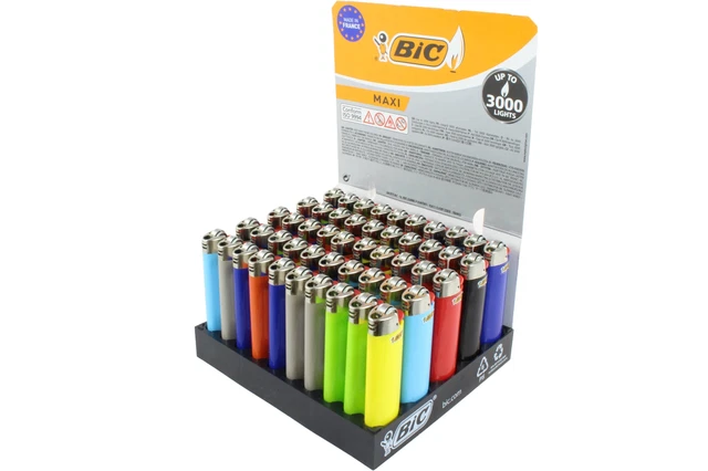 Bic Maxi aansteker J26 gewone vlam licht groen | BIC